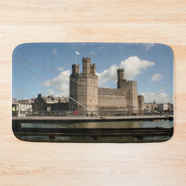 Item preview, Caernarfon Castle Showing the Swing Bridge designed and sold by AnnDixon.