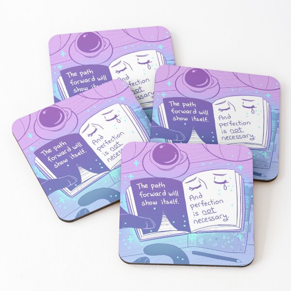 Item preview, "Perfection is Not Necessary" Spell Book designed and sold by thelatestkate.