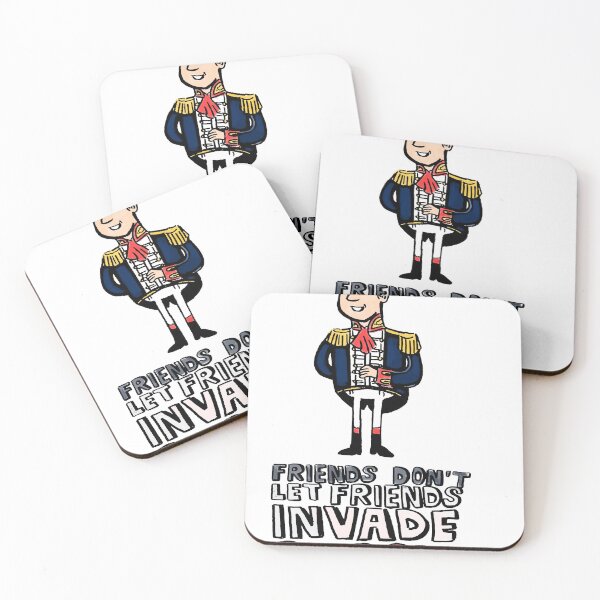 Item preview, friends don't invade russia designed and sold by remerasnerdas.