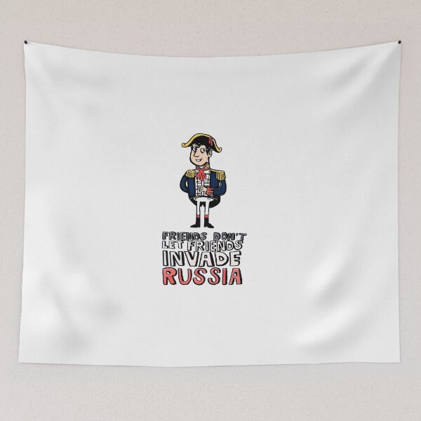 Item preview, friends don't invade russia designed and sold by remerasnerdas.