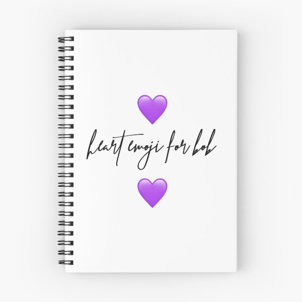 Item preview, Heart Emoji For Bob (texto negro) designed and sold by rynbower.