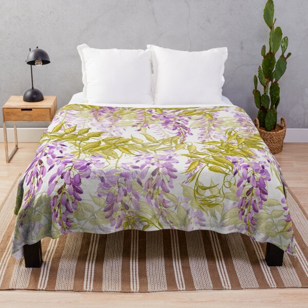 Item preview, Wisteria Dream | Soft White designed and sold by L Diane Johnson.