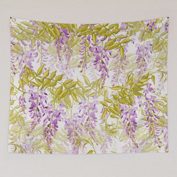 Item preview, Wisteria Dream | Soft White designed and sold by L Diane Johnson.