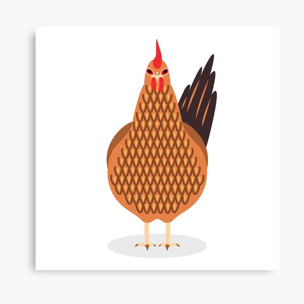 Cute Chicken Canvas Print