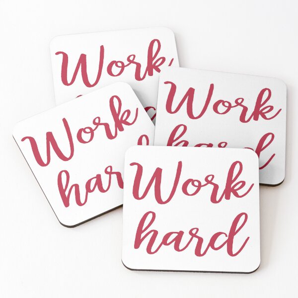 Item preview, Work hard designed and sold by untagged-shop.