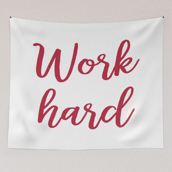 Item preview, Work hard designed and sold by untagged-shop.