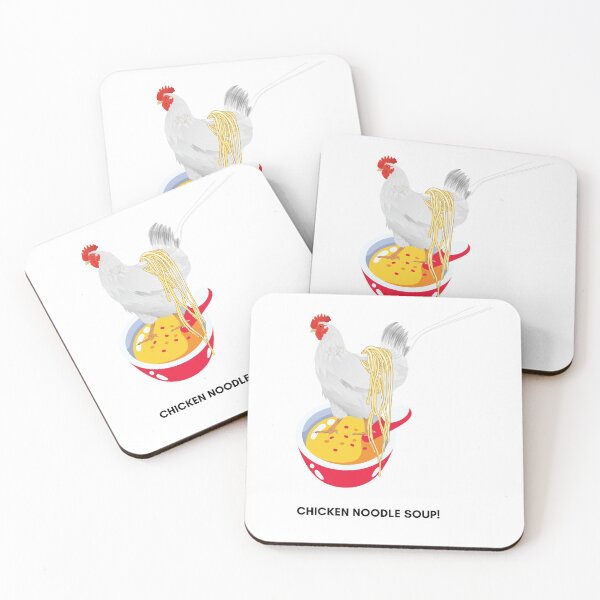 Item preview, Chicken Noodle Soup designed and sold by TextyQuotes.