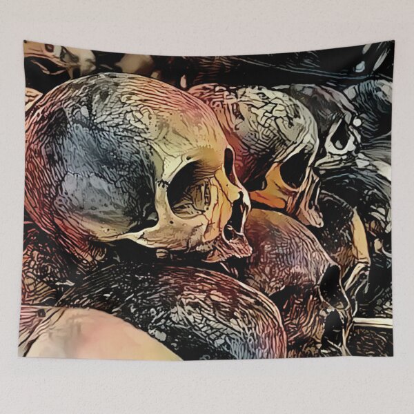 Item preview, Antique Skull Scene designed and sold by Alyxandre.