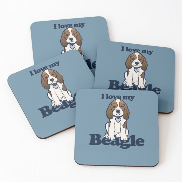 Artikelvorschau, I love my beagle entworfen und verkauft von FrictionMaxxing.