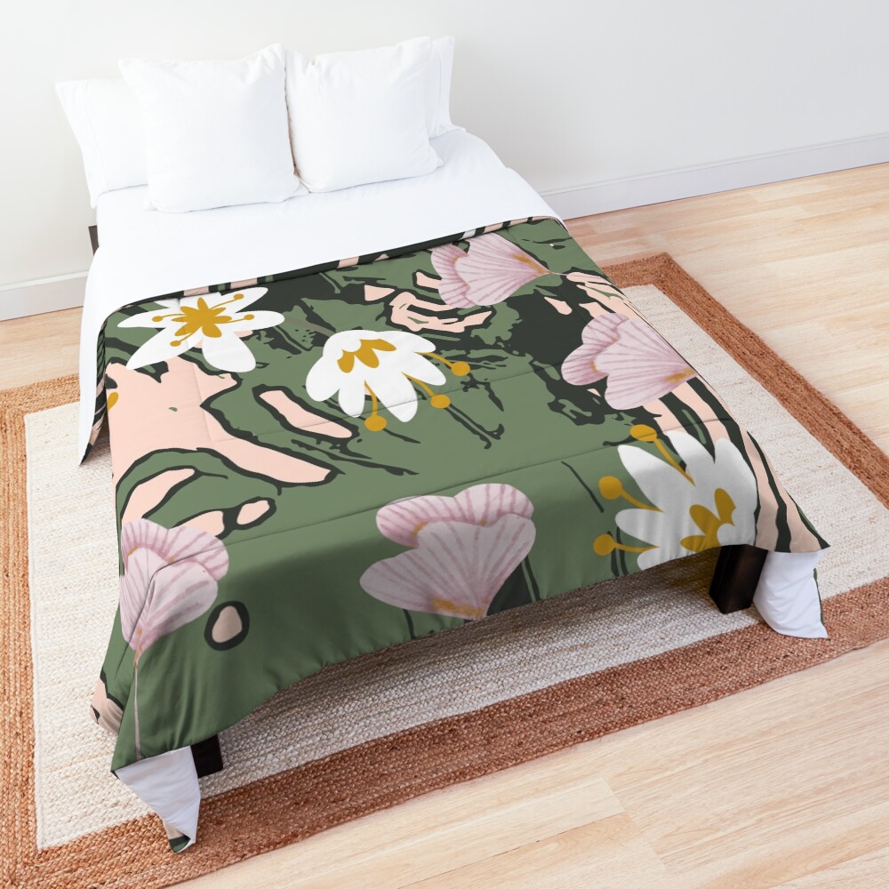 Botanical Blush Comforter