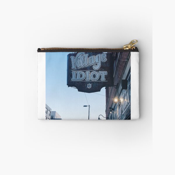Item preview, The Village Idiot bar sign designed and sold by offdutyplaces.