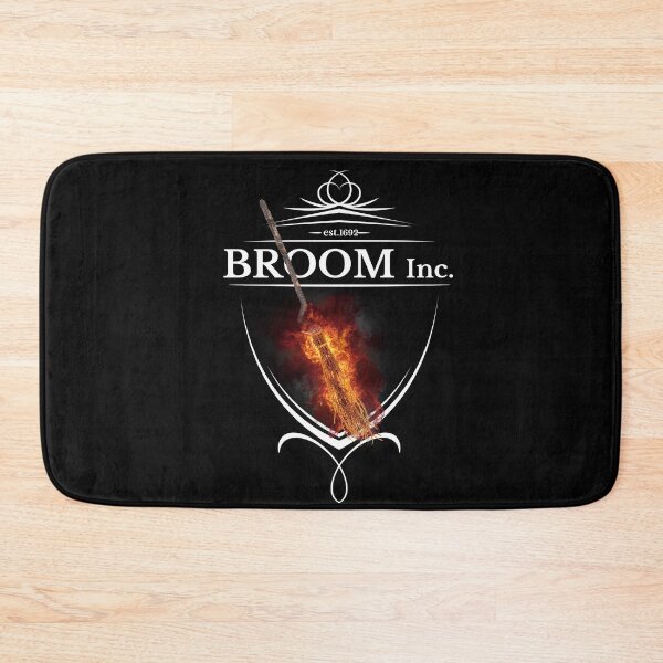 Item preview, The official burning Broom Inc Halloween logo designed and sold by francodelgrando.