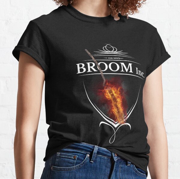Item preview, The official burning Broom Inc Halloween logo designed and sold by francodelgrando.