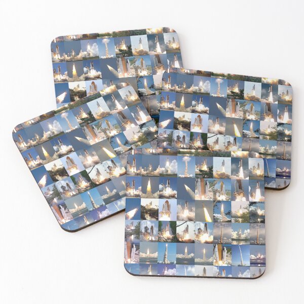 Item preview, Space Shuttle Launches designed and sold by Montage-Madness.