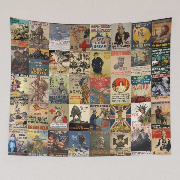 Item preview, World War I Posters designed and sold by Montage-Madness.