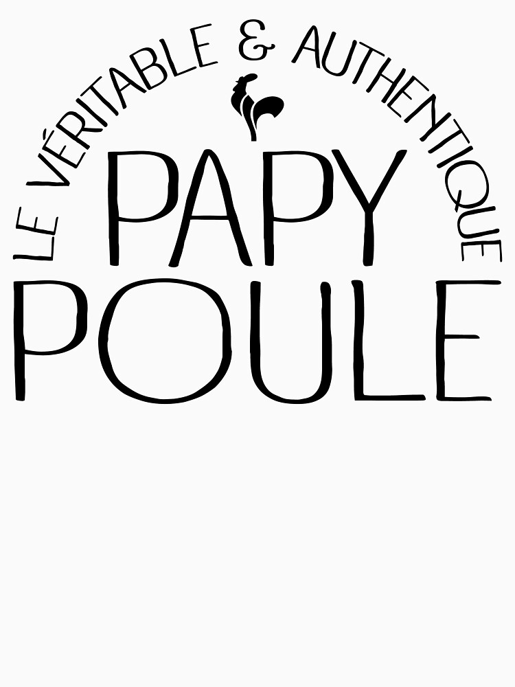 Tablier Papy Poule par Freeyourshirt.com