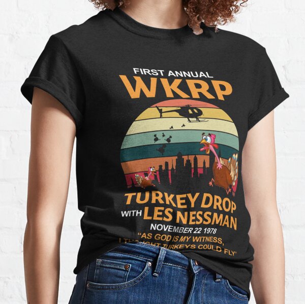 Item preview, First Annual WKRP Turkey Drop With Les Nessman designed and sold by CharlieLindgren.