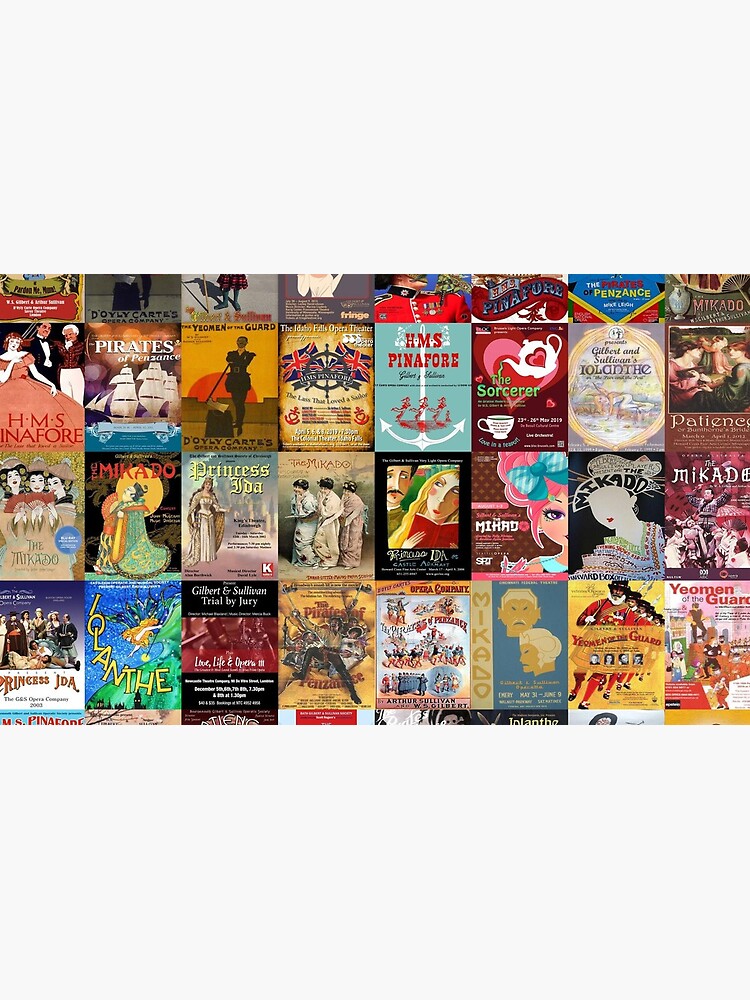 Thumbnail 6 of 6, Coffee Mug, Gilbert and Sullivan Opera Posters designed and sold by Montage-Madness.