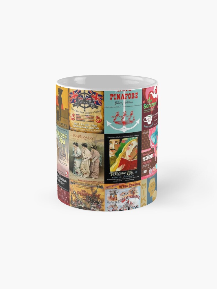 Thumbnail 4 of 6, Coffee Mug, Gilbert and Sullivan Opera Posters designed and sold by Montage-Madness.