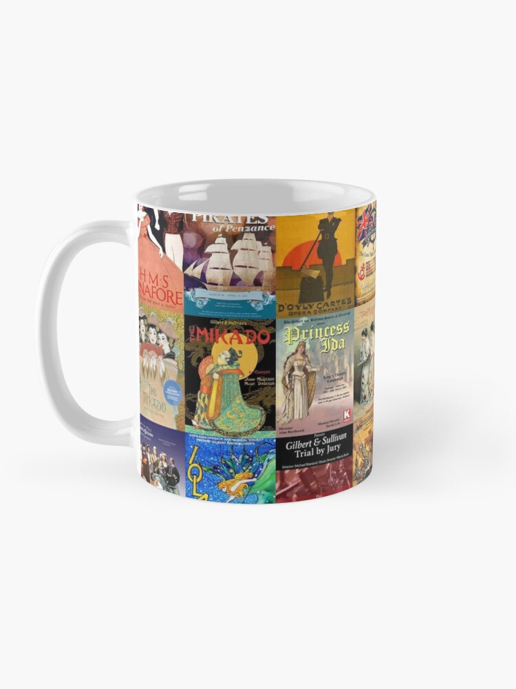 Thumbnail 3 of 6, Coffee Mug, Gilbert and Sullivan Opera Posters designed and sold by Montage-Madness.
