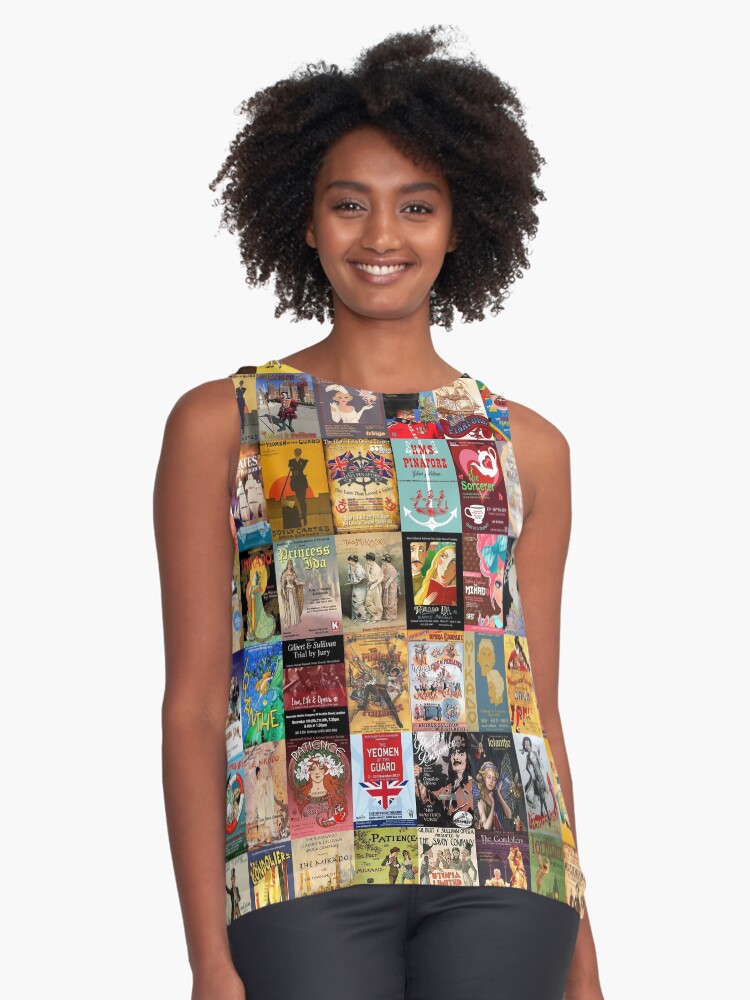 Item preview, Sleeveless Top designed and sold by Montage-Madness.