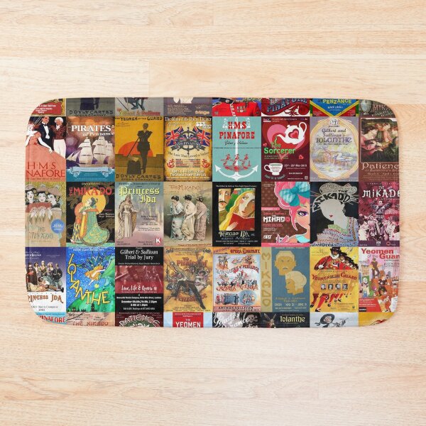 Item preview, Gilbert and Sullivan Opera Posters designed and sold by Montage-Madness.