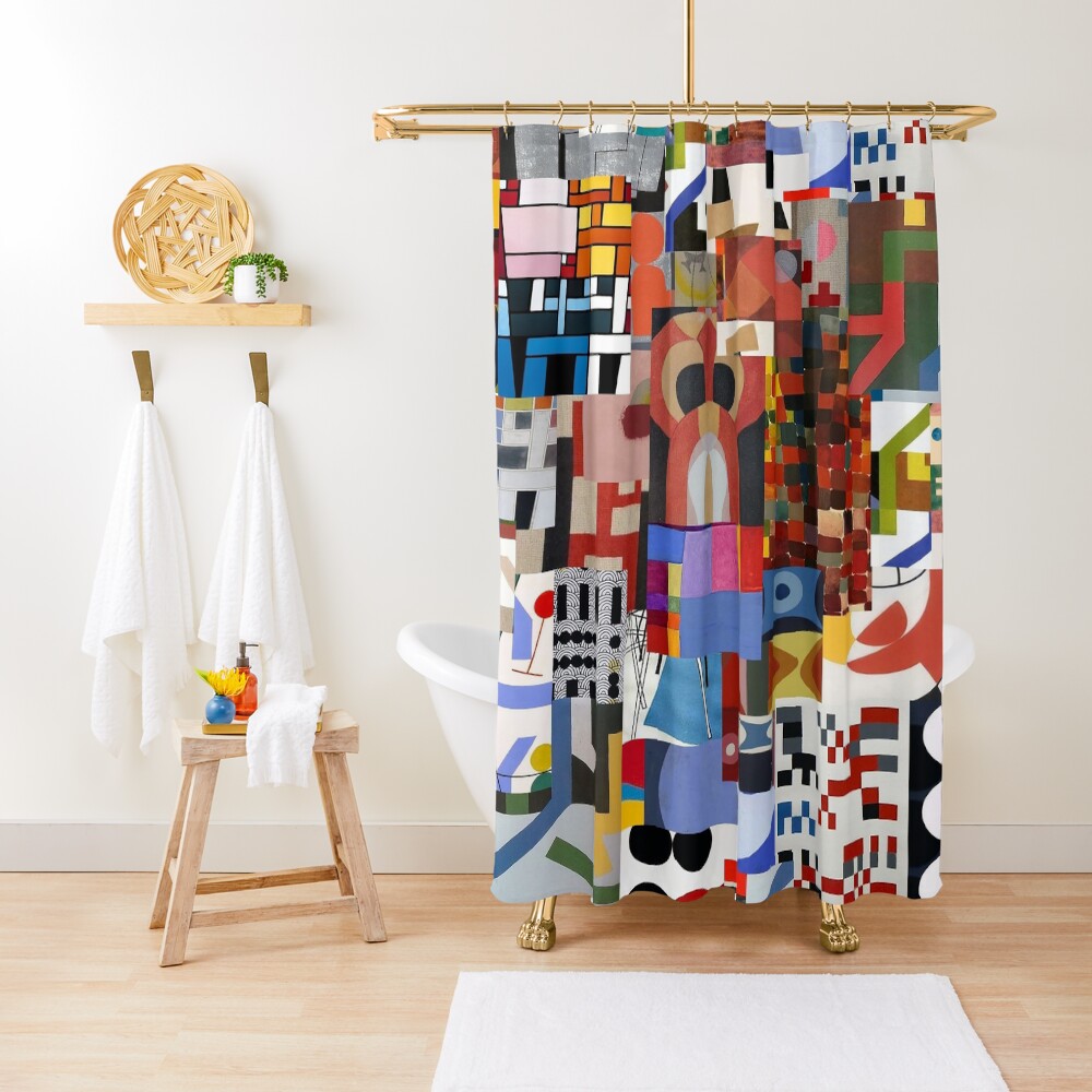 Sophie Taeuber-Arp Shower Curtain