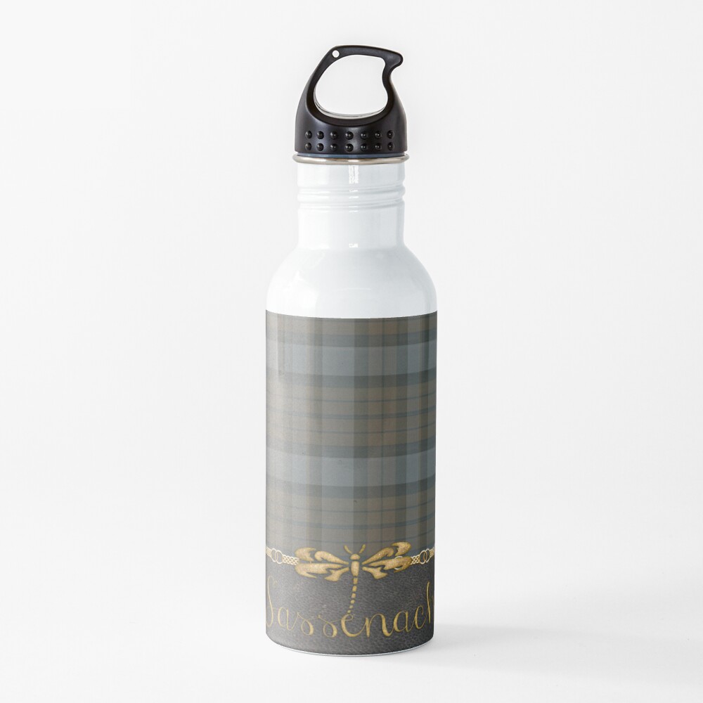 TARTAN LEATHER SASSENACH Water Bottle