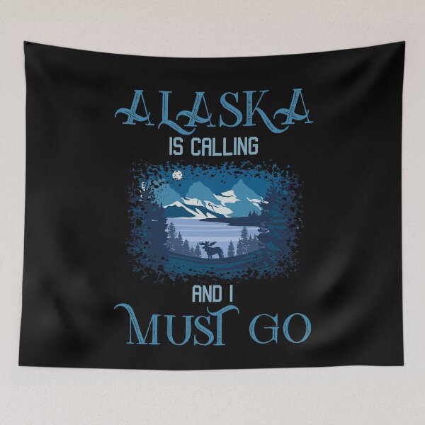 Item preview, Funny Traveler Gift - Alaska State Lover Gift Calling And I Must Go - Vacation designed and sold by kntranhoang.