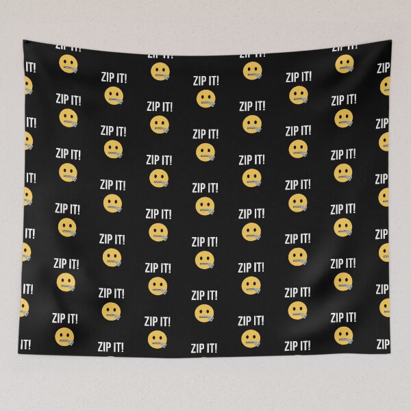 Item preview, Zip It! Emoji designed and sold by StudioTina.