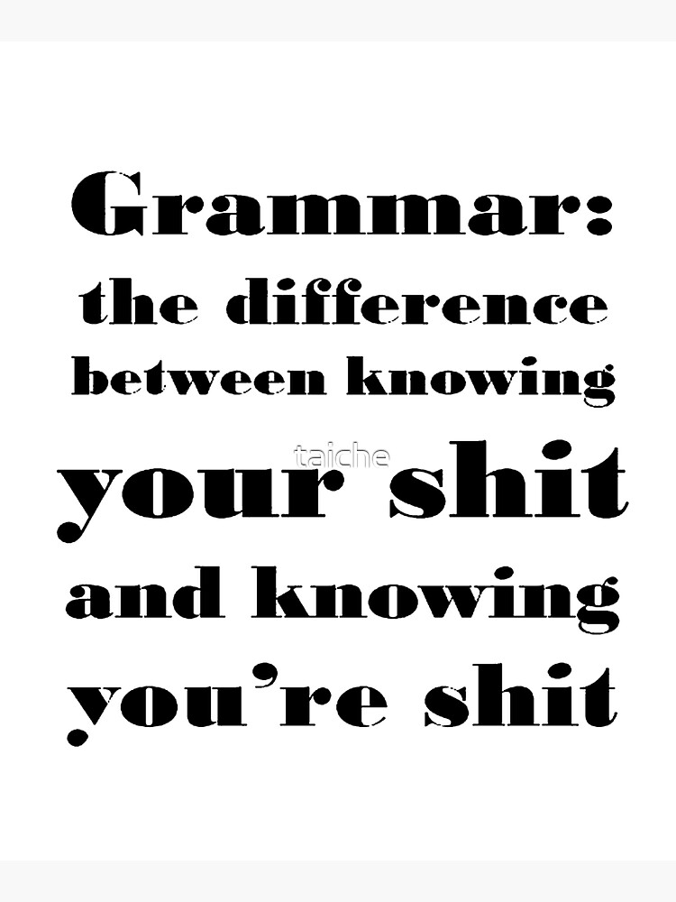 Grammar: The Difference Between Your and You're by taiche