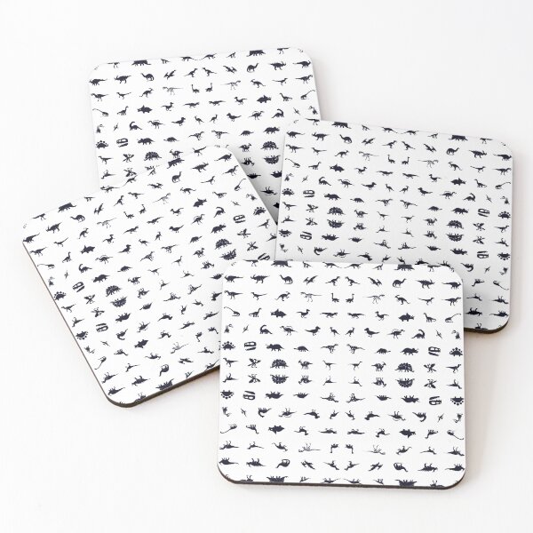 Item preview, Dinosaur repeating pattern - Jurassic Park, T-Rex, Dino Patterned designed and sold by S Hazelwood .