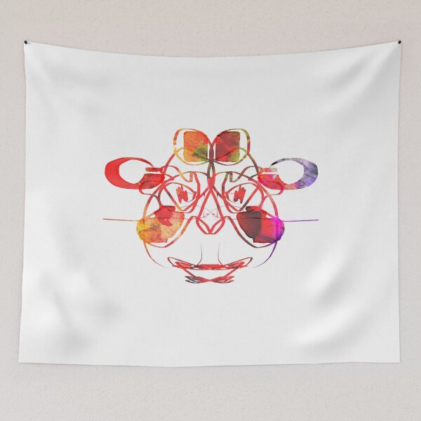 Item preview, colorful cows face  designed and sold by ralick.