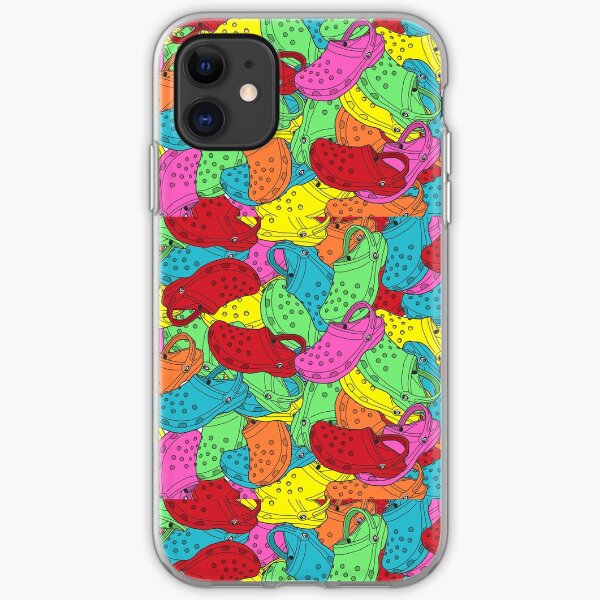 crocs collage iPhone Soft Case