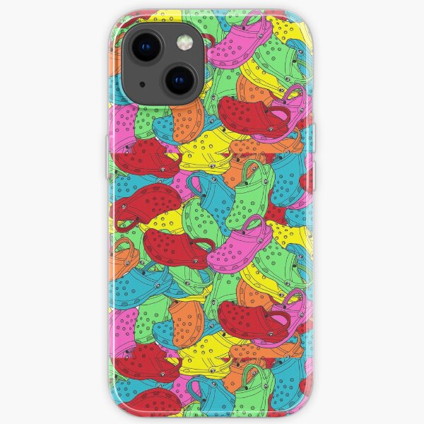 crocs collage iPhone Soft Case