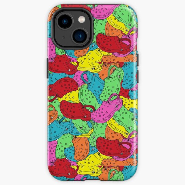 crocs collage iPhone Tough Case