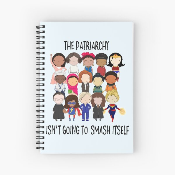 Smash the Patriarchy Spiral Notebook