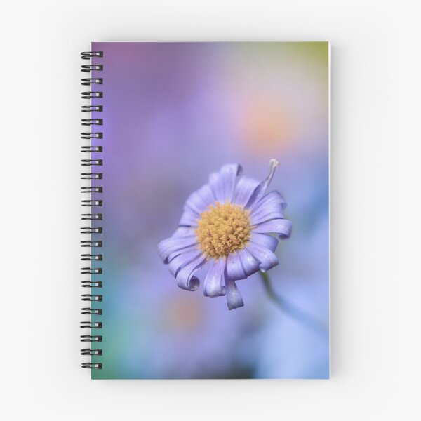 Aperçu de l'œuvre Macro de fleur pourpre coloré avec fond coloré de rêve créée et vendue par macroviewpoint.