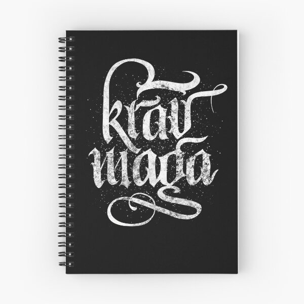 Item preview, Krav Maga MMA Israeli Self Defense Black Letter designed and sold by RAWWR.