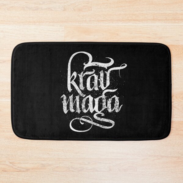 Item preview, Krav Maga MMA Israeli Self Defense Black Letter designed and sold by RAWWR.