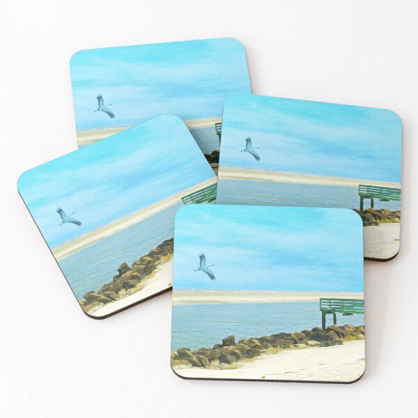Item preview, Sand Bar on St  Simons Island Georgia designed and sold by FineArtography.