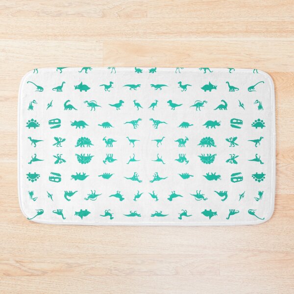 Item preview, Bright Green Dinosaur repeating pattern - Jurassic Park, T-Rex, Dino Patterned designed and sold by S Hazelwood .