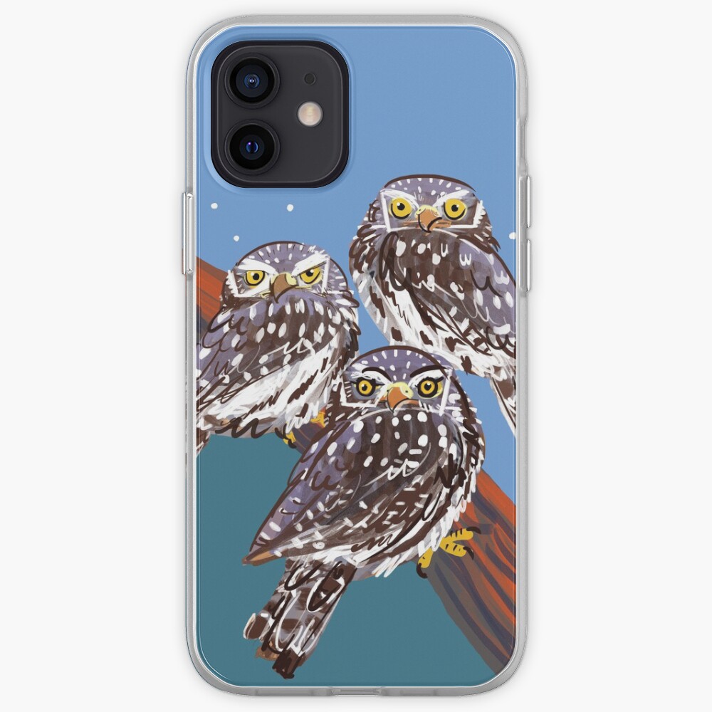Northern Pygmy owl Funda y vinilo para iPhone