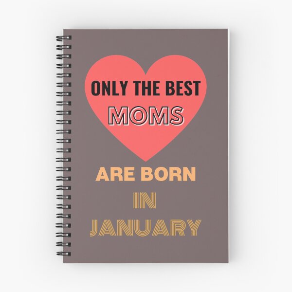Item preview,   Only The Best Moms Are Born In January Fun Ajusté Birthday Anniversaire  designed and sold by Sandydesign.