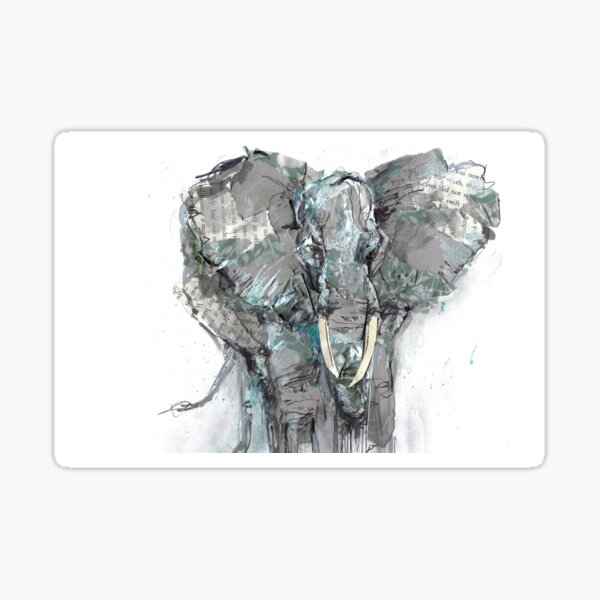 Elephant of eras  Sticker