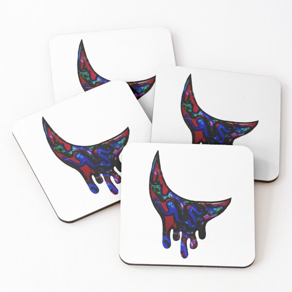 Aperçu de l'œuvre Dripping Moon Design créée et vendue par Gigilorient.