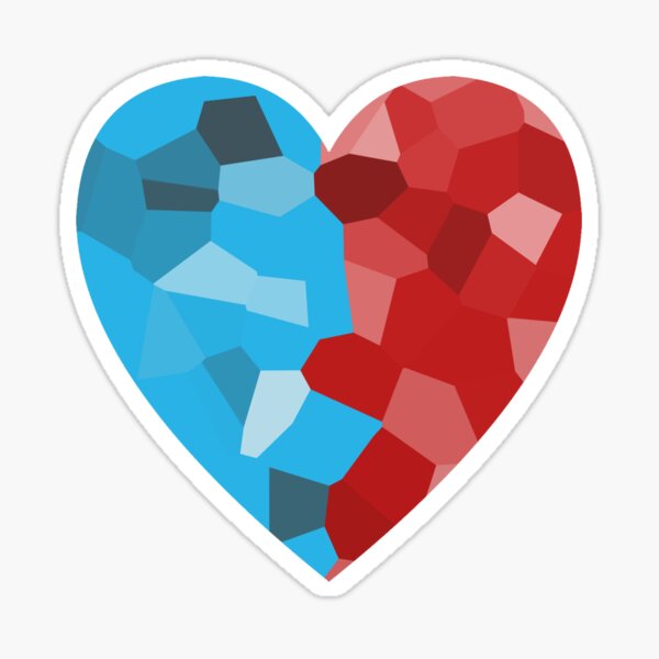 Item preview, Mosaic Heart designed and sold by HikoDesigns.