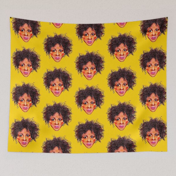 Item preview, Natural Hair Afro Girl Pastel designed and sold by Ivy Lily Art.