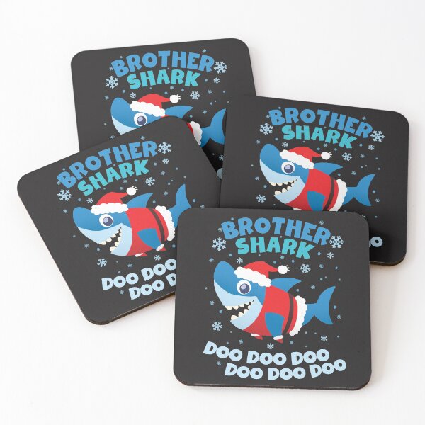 Item preview, Brother Shark Doo Doo Christmas Boy Xmas Gifts designed and sold by Maka4.