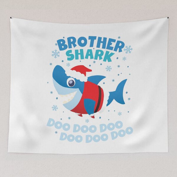 Item preview, Brother Shark Doo Doo Christmas Boy Xmas Gifts designed and sold by Maka4.